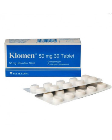 Klomen 50 mg 10 Tabletas Kocak Farma