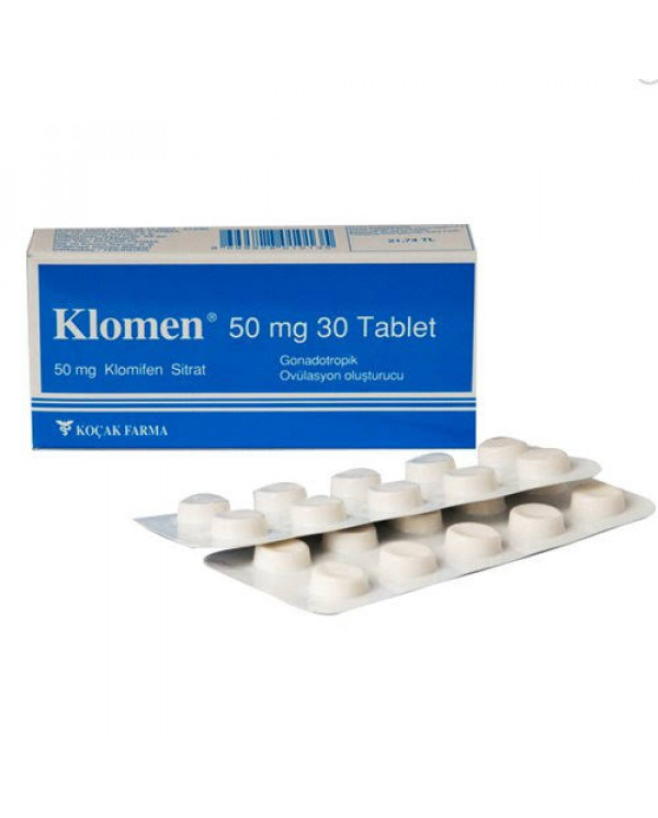 Klomen 50 mg 10 Tabletas Kocak Farma