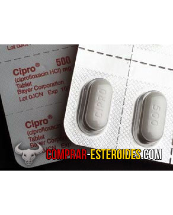 Ciprofloxacin CIPRO 500 mg 14 Tabletas BioFarma