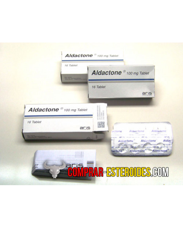 Aldactone (Spironolactone) 16 Tabletas 100 mg Aris