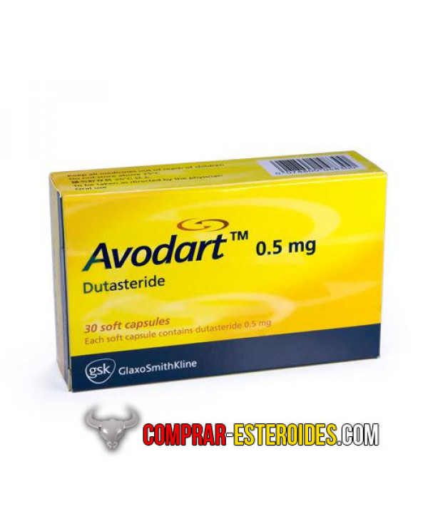 Avodart (Dutasteride) 0.5 mg 30 Caps GlaxoSmithKline