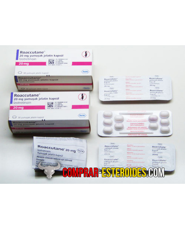 Roaccutane (accutane) 20 mg 30 Capsulas Roche