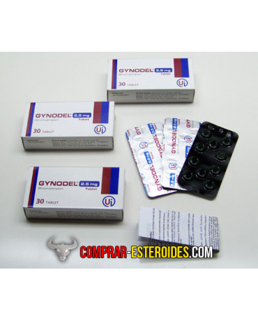 Gynodel (Parlodel) 2.5 mg 30 Tabletas IL-KO