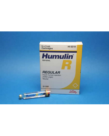 Humulin-R Insulina 500 iu Lilly