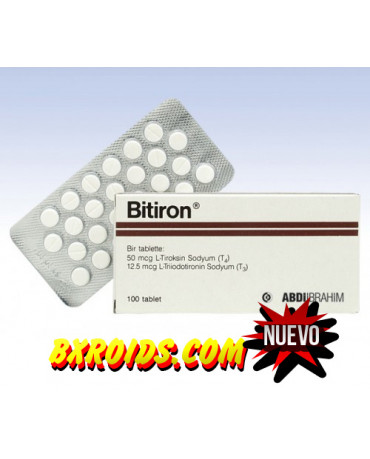 Bitiron 100 Tabletas 50 mcg (T3-T4 mix) Abdi Ibrahim