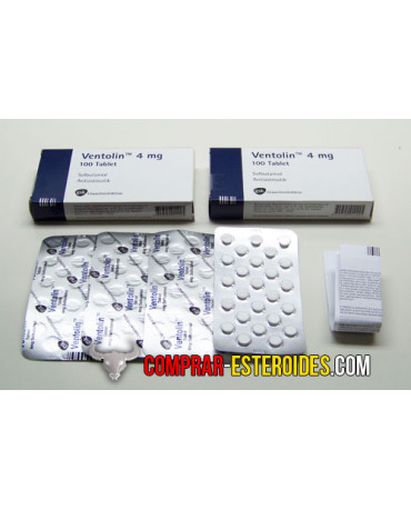 Ventolin 4 mg 100 Tabletas GlaxoSmithKline